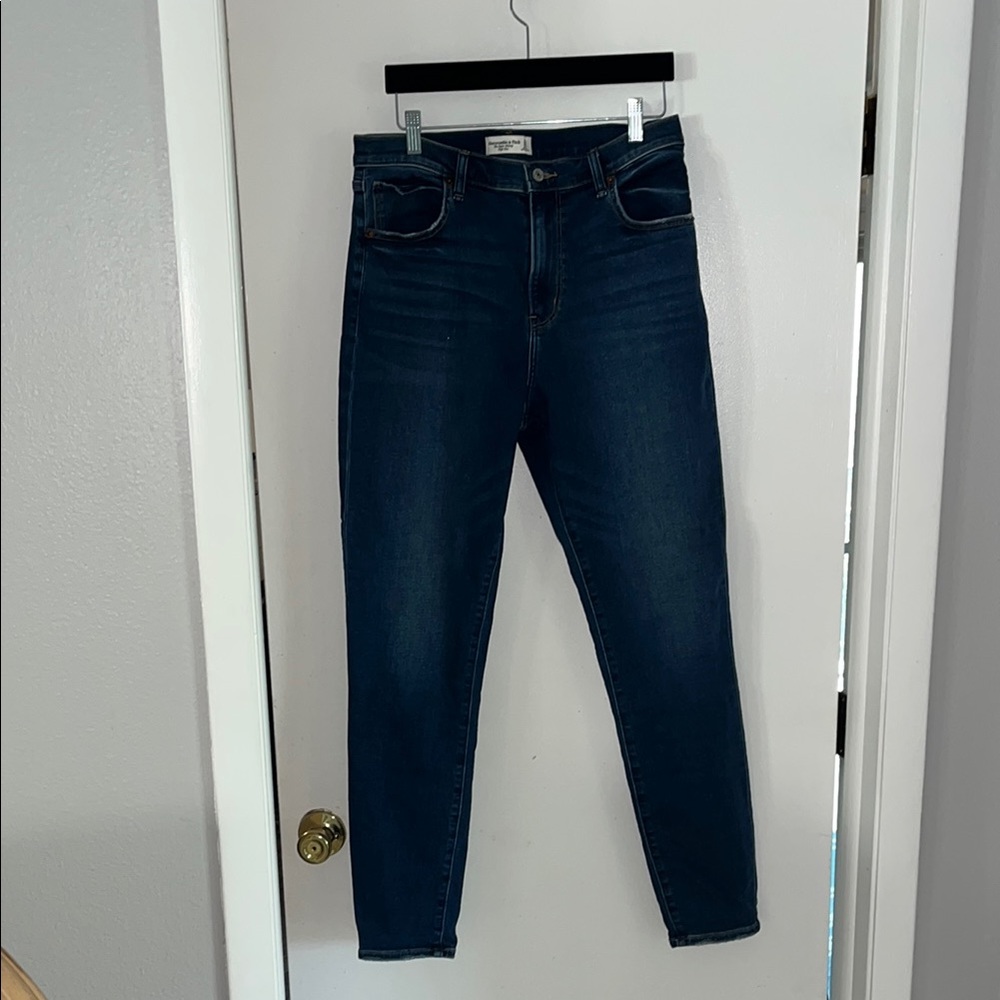 Abercrombie & Fitch Women's Blue Jeans